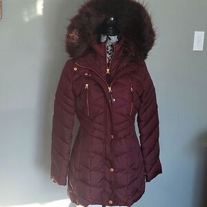 Mark new york S  burgundy jacket